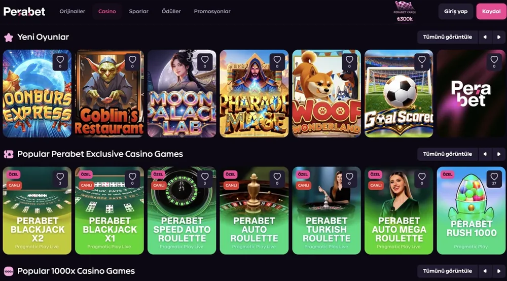 perabet yeni giriş